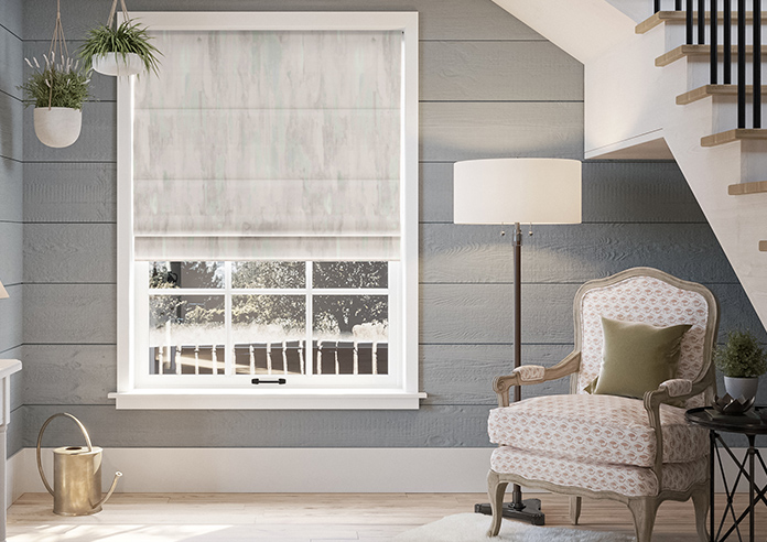 Waterfall, Greige - Twist&Fit Roman Blind - Image 3